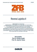 Reverse Logistics II