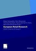 European Retail Research: 2009 Volume 23 Issue II