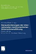 Herausforderungen Der Internationalen Marktorientierten Unternehmensf?hrung: Festschrift F?r Professor Reinhard H?nerberg