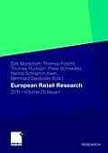 European Retail Research: 2011 Volume 25 Issue I