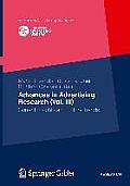 Advances in Advertising Research (Vol. III): Current Insights and Future Trends