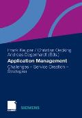 Application Management: Challenges - Service Creation - Strategies