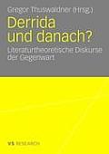 Derrida Und Danach?: Literaturtheoretische Diskurse Der Gegenwart