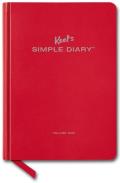 Keels Simple Diary Volume One Red