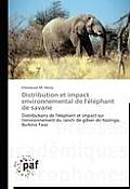 Distribution Et Impact Environnemental de l'?l?phant de Savane