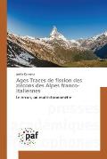 Ages Traces de Fission Des Zircons Des Alpes Franco-Italiennes