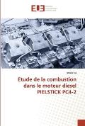Etude de la combustion dans le moteur diesel pielstick pc4-2