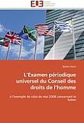 L Examen P?riodique Universel Du Conseil Des Droits de L Homme