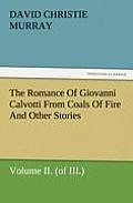 The Romance of Giovanni Calvotti from Coals of Fire and Other Stories