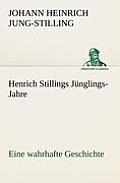 Henrich Stillings J Nglings-Jahre