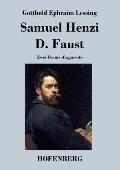 Samuel Henzi / D. Faust: Zwei Dramenfragmente