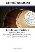 Ley de Universidades