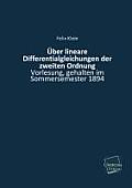 Uber Lineare Differentialgleichungen Der Zweiten Ordnung