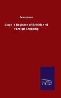 Lloyd?s Register of British and Foreign Shipping
