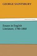 Essays in English Literature, 1780-1860