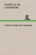 Lettres ?crites de Lausanne