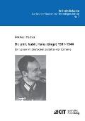 Dr. phil. habil. Hans J?ngst 1901-1944: ein Leben im deutschen Zeitalter der Extreme