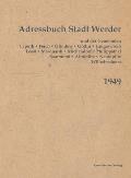Adressbuch Werder und angrenzenden Gemeinden 1949: Mit einem Einwohnerverzeichnis der Stadt Werder und der Gemeinden Caputh, Ferch, Glindow, G?ttin, L