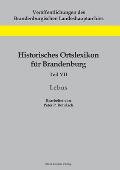 Historisches Ortslexikon f?r Brandenburg, Teil VII, Lebus