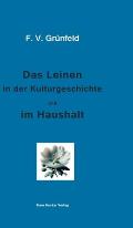 Das Leinen in der Kulturgeschichte und im Haushalt; Linen in Cultural History and in the Household