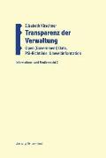 Transparenz der Verwaltung: Open (Government) Data, PSI-Richtlinie, Umweltinformation