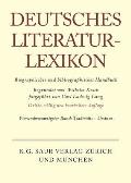 Deutsches Literatur-Lexikon, Band 24, Tsakiridis - Ursinus