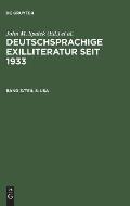 Deutschsprachige Exilliteratur seit 1933, Band 3/Teil 5, USA