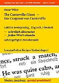 The Canterville Ghost - Das Gespenst von Canterville: Lekt?re zweisprachig, englisch/deutsch - w?rtlich ?bersetzt - jedes Wort einzeln - auf eingef?gt