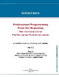 Professional Programming From the Beginning: With Free Pascal And the Free Development Environment Lazarus