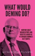 What would Deming do?: Nurture great organizations and societies guided by W. Edwards Deming's best quotes