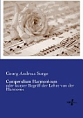 Compendium Harmonicum: oder kurzer Begriff der Lehre von der Harmonie