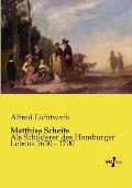 Matthias Scheits: Als Schilderer des Hamburger Lebens 1650 - 1700