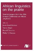 African Linguistics on the Prairie