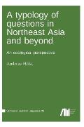 A typology of questions in Northeast Asia and beyond
