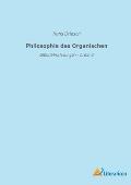 Philosophie des Organischen: Gifford-Vorlesungen - 1. Band