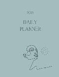 2021 Daily Planner: Simple minimalist weekly planner with checklist modern planner with a feminine design