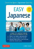 Easy Japanese Learn to Speak Japanese Quickly Japanese Dictionary Manga Comics & Audio Recordings Included