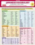 Japanese Vocabulary Language Study Card Key Vocabulary for JLPT N5 & N4 Tests & AP Test Online Audio Files