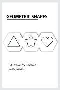 Geometric Shapes: Montessori geometric shapes book, bits of intelligence for baby and toddler, children's book, learning resources.