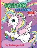 Unicorn Coloring Book: Amazing Unicorn Coloring Book for Kids ages 4-8 year old Party Favor Magical Coloring & Drawing Books for Girls A Chil