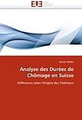 Analyse Des Dur?es de Ch?mage En Suisse