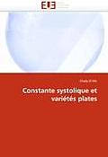 Constante Systolique Et Vari?t?s Plates