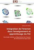 Int?gration de l''internet Dans l''enseignement Et Apprentissage Du Fle