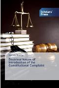 Doctrinal Issues of Introduction of the Constitutional Complaint