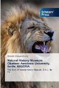 Natural History Museum Obafemi Awolowo University, Ile-Ife, NIGERIA