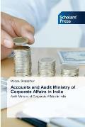 Accounts and Audit Ministry of Corporate Affairs in India