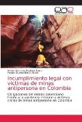 Incumplimiento legal con victimas de minas antipersona en Colombia