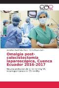 Omalgia post-colecistectom?a laparosc?pica, Cuenca Ecuador 2016-2017