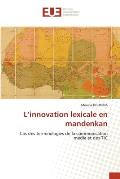 L'innovation lexicale en mandenkan