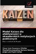 Model Kaizen dla efektywności w ekwadorskich instytucjach publicznych